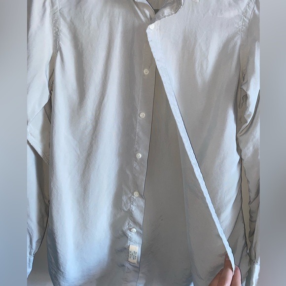 Vintage Capper & Capper Light Gray Button Up - Picture 6 of 11